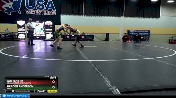 97 lbs Cons. Round 3 - Braden Anderson, Iowa vs Austen Fry, Ubasa Wrestling Academy