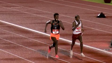 Men's 10k, Final - Hassan Abdi Mows Down Edwin Kurgat