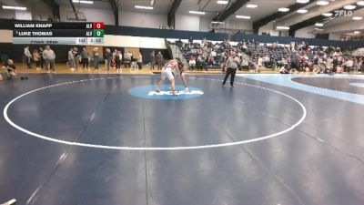 174 lbs Cons. Semi - William Knapp, Alvernia vs Luke Thomas, Alvernia
