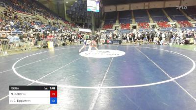 138 lbs Cons 16 #2 - Nate Keller, NJ vs Grayson Eggum, MN