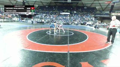 Boys 4A 144 lbs Cons. Round 4 - Victor Luna, Chiawana vs Michael Ryan Mertel, Juanita