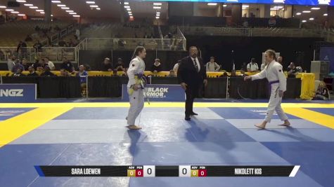 Nikolett Kis vs Sara Loewen 2025 Pan Jiu Jitsu IBJJF Championship