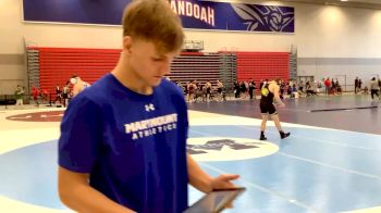 184 lbs Cons. Round 2 - Colton Webster, Randolph vs Sam Tignor, Washington & Lee