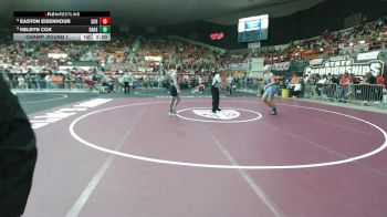190 lbs Champ. Round 1 - Keldyn Cox, Baldwin HS vs Easton Eisenhour, Scott Community HS