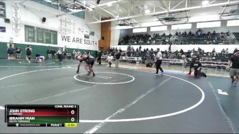 175 lbs Cons. Round 2 - Ibrahim Mian, South Torrance vs John Strong, El Dorado