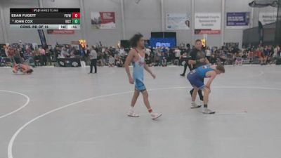 126 lbs Cons. Rd Of 16 - Edan Fugett, Putnam City Freestyle Wrestling Club vs John Cox, Victory