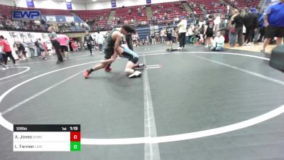 126 lbs Round Of 16 - Ashton Jones, Division Bell Wrestling vs LANDON Farmer, Lions Wrestling Academy