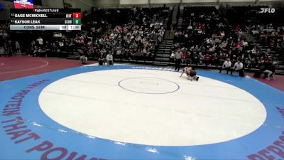 4A 138 lbs Cons. Semi - Gage Mcmickell, Uintah vs Kayson Leak, Sky View