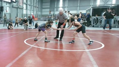 74.2-75.8 lbs Champ. Round 3 - Faith Hendren, Lewiston Wrestling Club vs Wade Gardner, Okanogan Underground Wrestling Club