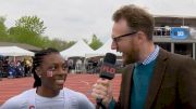 Jasmine Barge Prevails In Big Ten 100m Hurdles