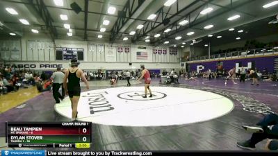 190 lbs Placement Matches (32 Team) - Beau Tampien, Mt. Spokane vs Dylan Stover, Tahoma 1
