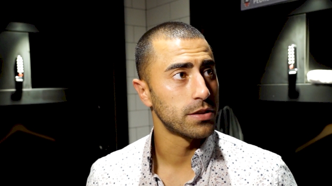 Pedroso After His DCU First Start