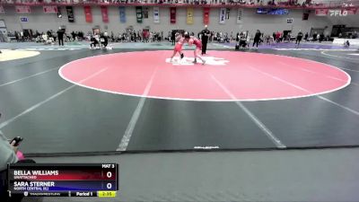 131 A Quarterfinal - Bella Williams, UNATTACHED vs Sara Sterner, North Central (IL)