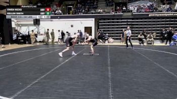 157 lbs Consi Of 8 #2 - Owen Hicks, Army vs Kellen Smith, Army