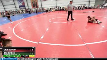 84 lbs Rd# 3 12:00pm Friday - Brock Argo, Oklahoma Outlaws Red vs Jack Howard, No Escape W.A.