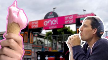 Giro Gelato & Sprint Finish Crash | Stage 2 Vlog