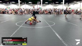 52 lbs Round 3 (8 Team) - Sawyer Oakes, Mayfield Mat Academy vs Lucas Ducos, FL Scorpions