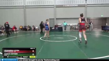 152 lbs Round 3 (8 Team) - Julieanna Lilyea, South Carolina vs Haidyn Snyder, Iowa