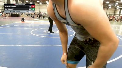 195 lbs Round Of 64 - Bryce Spinks, PA vs Eli Knight, WV