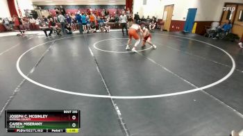 138 lbs Champ. Round 2 - Joseph C. McGinley, Natrona County vs Caisen Miserany, Star Valley