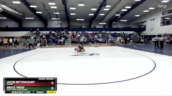 149 lbs Champ. Round 1 - Jacob Bettencourt, Wilkes vs Brock Weiss, Penn State Unattached