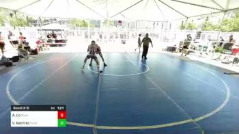 120 lbs Round Of 16 - Arthur Lo, Pounders WC vs Victor Ramirez, Team Quest