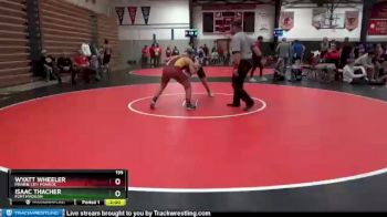 195 lbs Round 1 - Isaac Thacher, Fort Madison vs Wyatt Wheeler, Prairie City Monroe