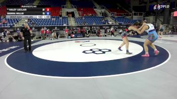 145 lbs Cons. Rd Of 32 - Haley Leclair, NY vs Sierra Willis, PA