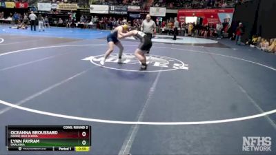 145G Cons. Round 2 - Oceanna Broussard, Nikiski High School vs Lynn Fayram, Unalaska