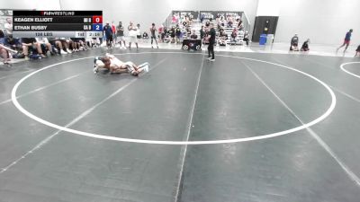 126 lbs Keagen Elliott, Michigan Red vs Ethan Busby, California Blue
