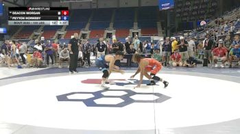 150 lbs Cons. Semis - Deacon Morgan, Michigan vs Peyton Hornsby, Indiana