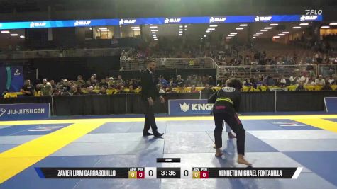 Kenneth Michael Fontanilla vs Zavier Liam Carrasquillo 2025 Pan Kids Jiu-Jitsu IBJJF Championship