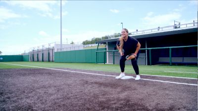 Lauren Chamberlain: How To Pick A Ball At First Base