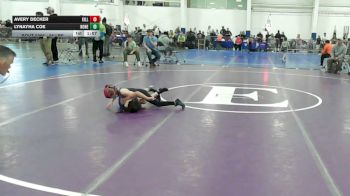 55 lbs 5th Place - Avery Decker, Killingly vs Lynayha Coe, None