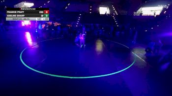 69-75 lbs Round 2 - Adeline Sharp, Uintah Wrestling vs Frankie Pratt, Salt Flats Wrestling Club