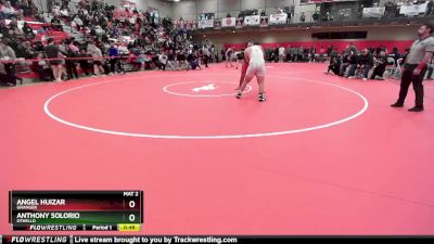 215 lbs Quarterfinal - Anthony Solorio, Othello vs Angel Huizar, Granger