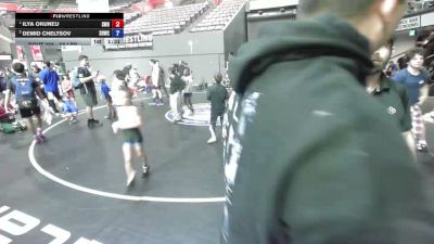 56 lbs Champ. Round 3 - Ilya Okuneu, Sacramento Wrestling Bears vs Demid Cheltsov, Savage House Wrestling Club