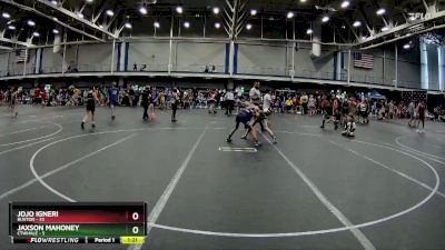 84 lbs Round 3 (6 Team) - Jojo Igneri, Buxton vs Jaxson Mahoney, CTWHALE