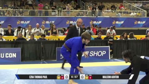 MALCOM ASHTON vs Ezra Thomas Paul 2026 Pan Jiu Jitsu IBJJF Championship