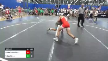 95 lbs Rr Rnd 2 - George Marinopoulos, G2 vs Tayten Coufal, DC Elite