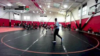 197 lbs Quarterfinal - Brandon Townsell, Arizona Christian vs Jakar Carter, Palomar College