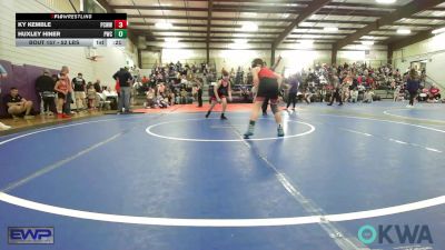 80 lbs Consi Of 4 - Jesse Voss, Skiatook Youth Wrestling vs Henry Hibdon, Barnsdall Youth Wrestling