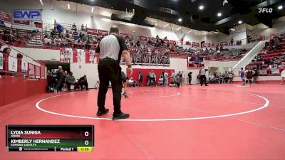 110 lbs Cons. Round 4 - Kimberly Hernandez, EDMOND SANTA FE vs Lydia Suniga, UNION