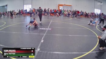 55 lbs Champ. Round 2 - Kobe Brooks, Ninety Six Wrestling vs Beau Patton, JET