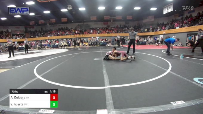 73 lbs Rr Rnd 2 - Adrian Deloera, Tuttle Wrestling vs Alexander Huerta ...