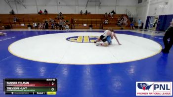 160 B Round 2 - Tanner Tolman, Sanderson Wrestling Academy vs Treyson Hunt, Sanderson Wrestling Academy