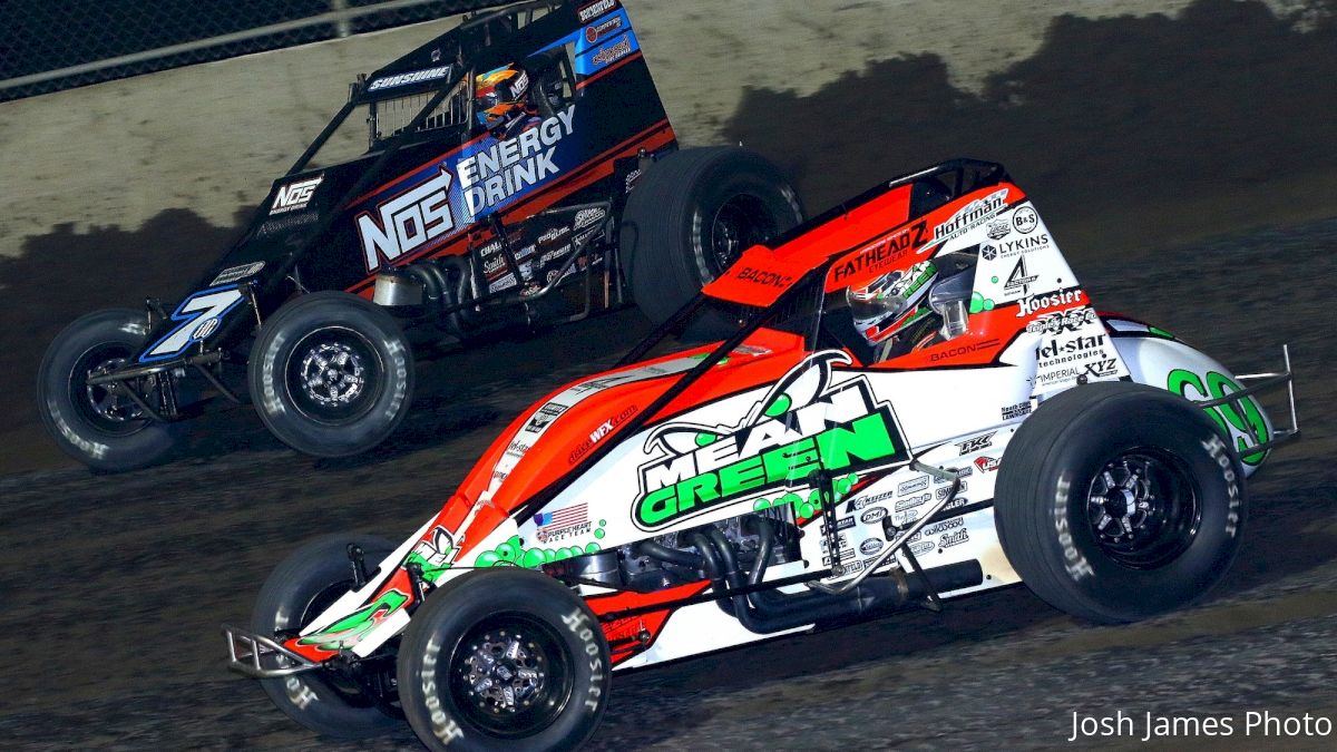 Tri-City USAC Sprints Fall to Rain