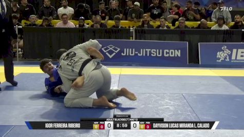 Dayvison Lucas Miranda L. Calado vs Igor Ferreira Ribeiro 2026 Pan Jiu Jitsu IBJJF Championship