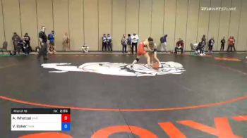 55 kg Prelims - Ashley Whetzal, Unattached vs Vayle Baker, Twin Cities RTC