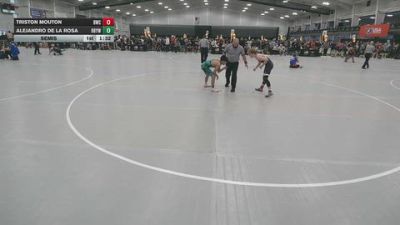 113 lbs Semis - Triston Mouton, Baylor Wresting Club vs Alejandro De La Rosa, RBYWC